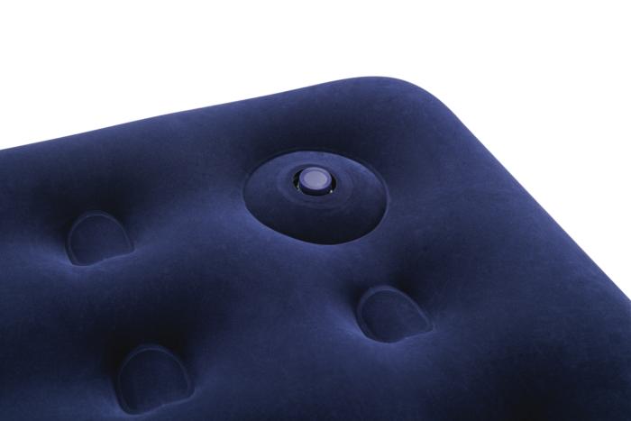 Bestway 203cm X 152cm X 28cm Pavillo Airbed Queen Built In Foot Pump