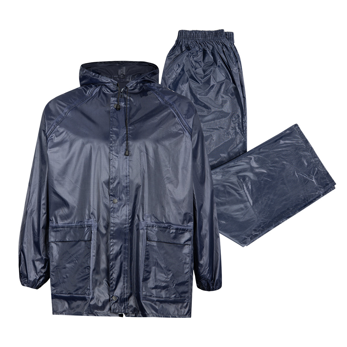 Pioneer Rainsuit Rubberised Nylon Blue X Large