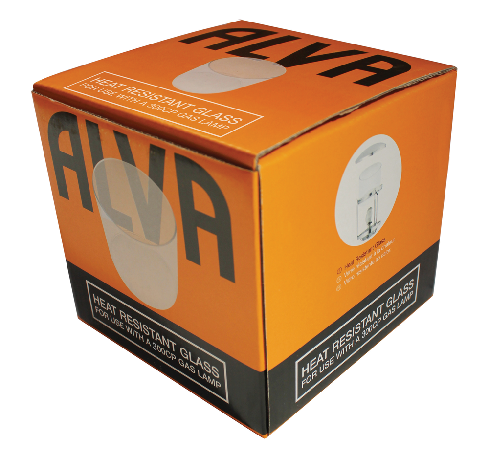 ALVA - 300CP LAMP REPLACEMENT GLASS CHIMNEY (FOR G008A)