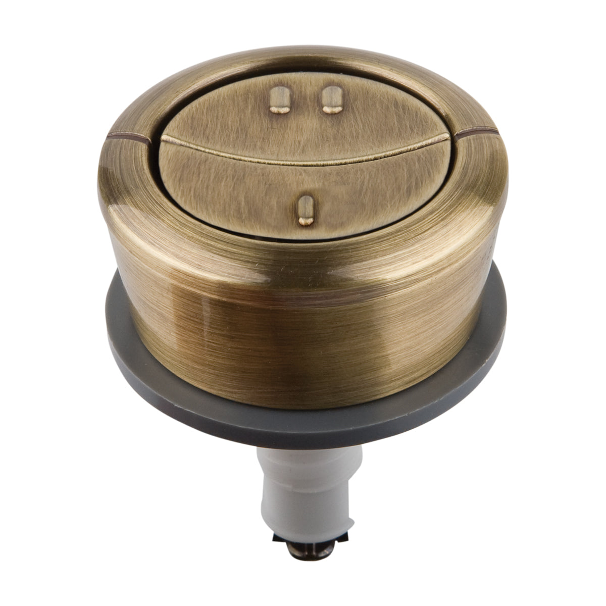 Wirquin Mw2 Dual Flush Button B/Bronze (Blister)