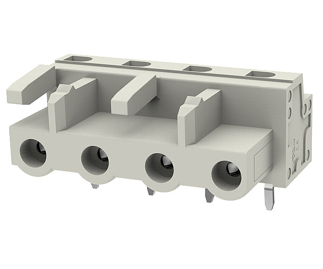 Terminal Block Socket R/A In Line 4 Pin 7.5 Pluggable 8 Edgc 7.5 04 P 11 01 Ah