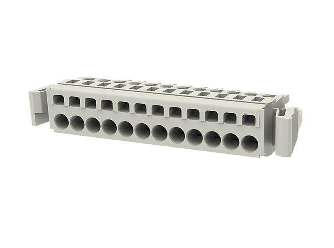 Terminal Block 12 W Plug In Press Grey 8 Edgkg 5.08 12 P 11 01 A(h) - Livestainable.co.za