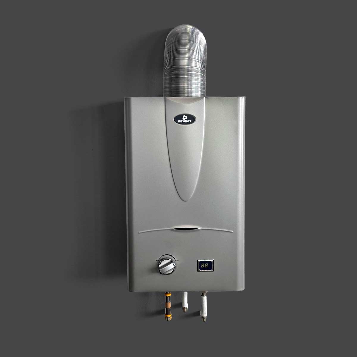 Dewhot 8 L Gas Geyser Indoor<Span>Low Pressure Eco Flow </Span>