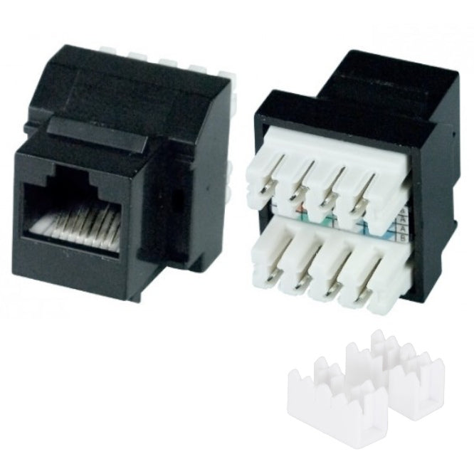 Rj45 Keystone Cat5e Horizontal 8 W8 Pkc5 I