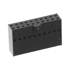 Housed Sockets Dil 2.54mm 20 W Keyed 90142 20