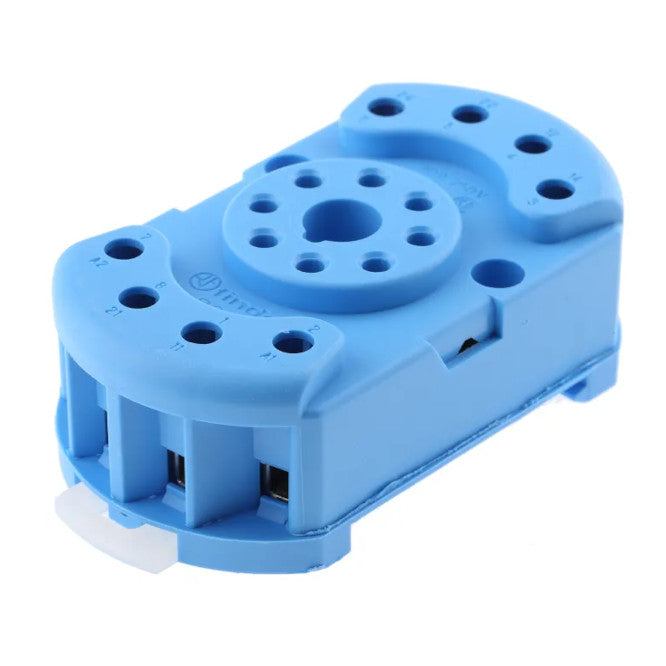 8 Pin Relay Base (Blue) 10 A 250 V 90.22
