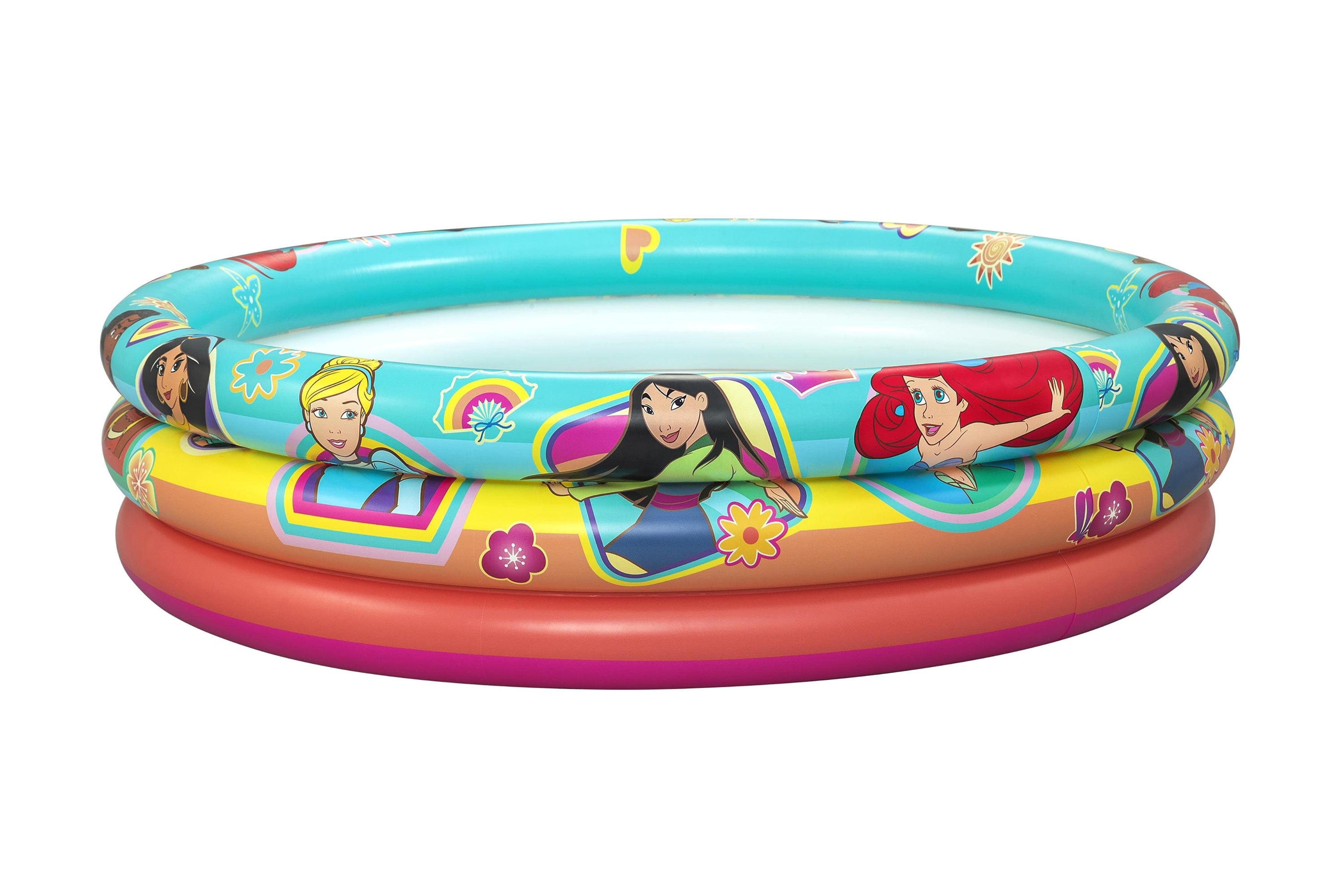 Bestway φ1.22m X 30cm Princess 3 Ring Play Pool 200 L