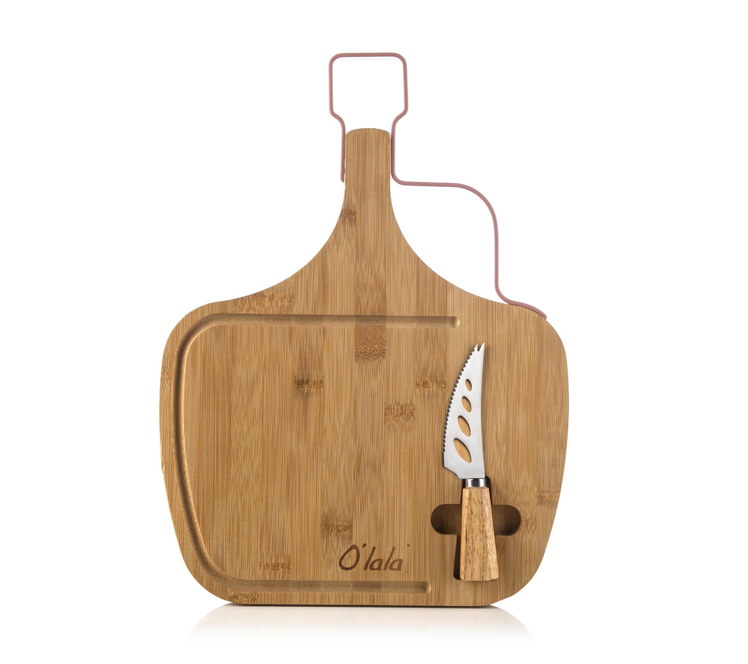 Bamboo Cheese Board D/Pink - Livestainable.co.za