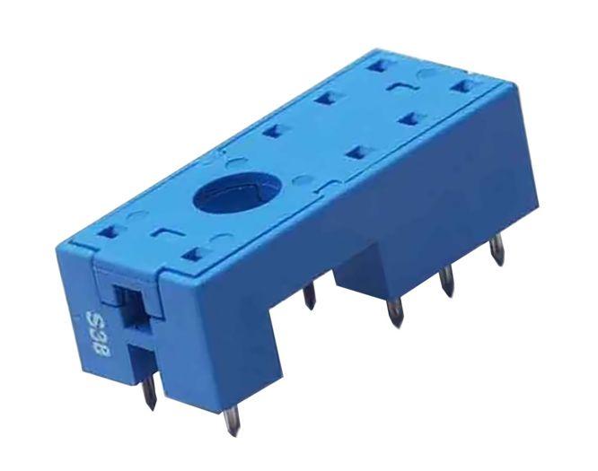 Relay Socket Socket Blue For 40/44 Series Pcb Mnt 95.15.2 Sma - Livestainable.co.za