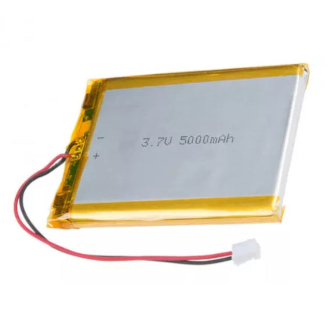 Lithium Polymer Battery 3 V7 5000m Ah With Bms, 65x55x9mm 955565 Terminal