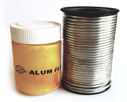 Solder Wire For Aluminium 0.71mm W/Flux 500 G F000167/195
