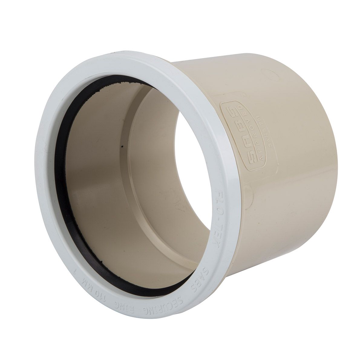 Waste Socket Ug Solvent/Ring 160 Mm Sans