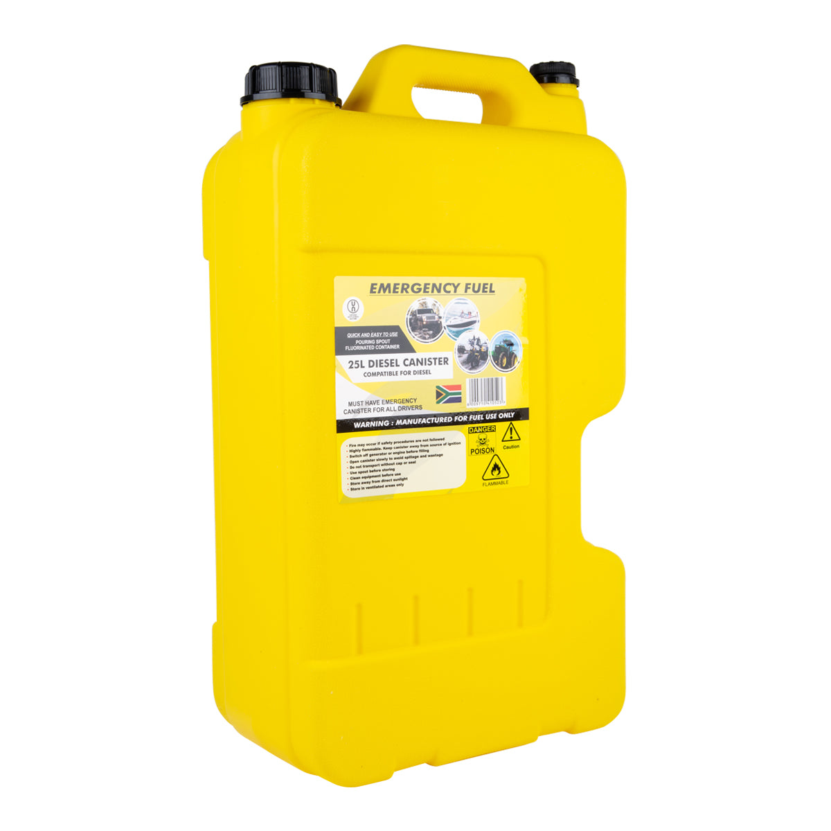 Jerry Can Plastic Diesel 25 L