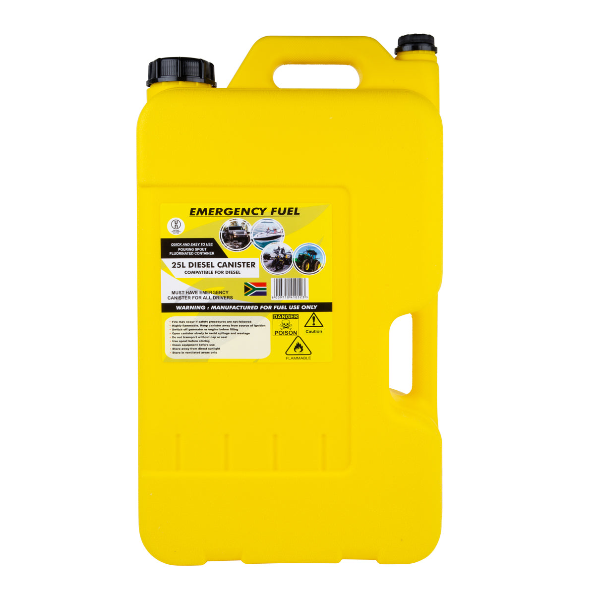 Jerry Can Plastic Diesel 25 L