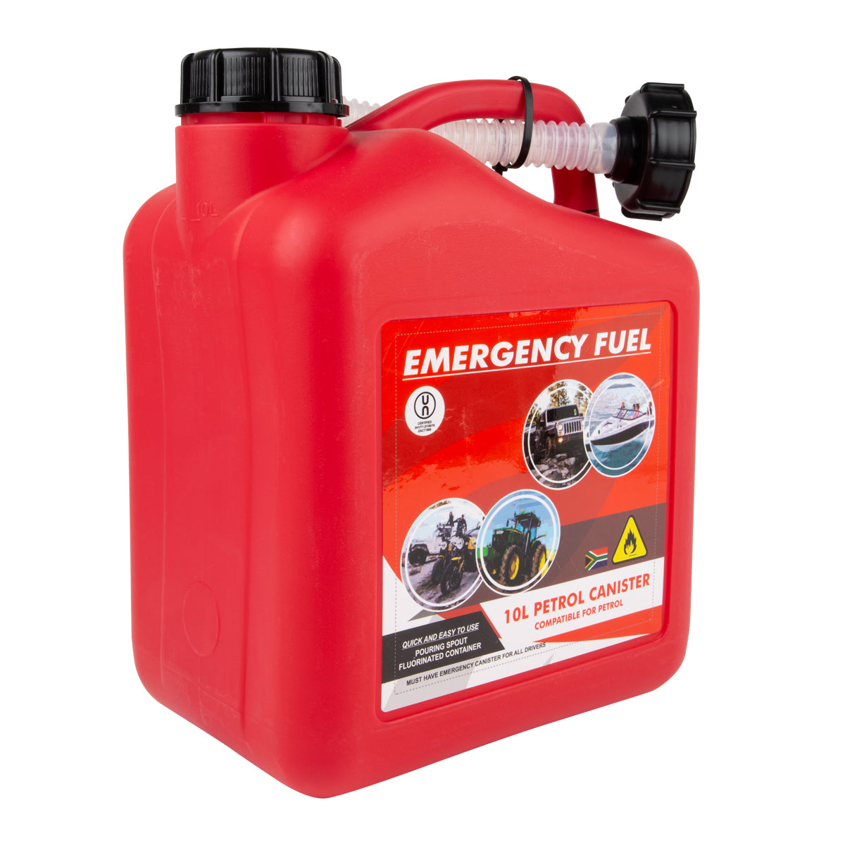 Jerry Can Plastic Petrol 10 L