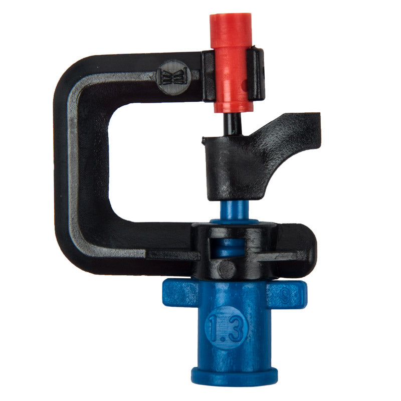 Micro Rainjet Head Rotator 360 Deg Blk 1.3 Mm