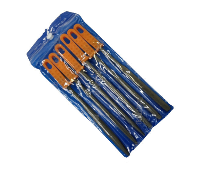 Mini File Set 6 Pc In Pouch 170x5 Mm A8 Mfs06