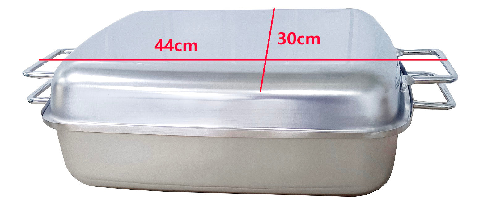 Afritrail Stainless Steel Large Double Roaster