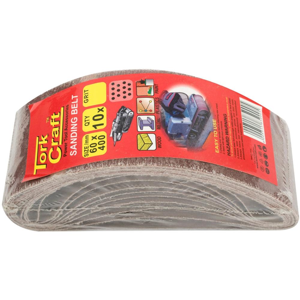 Sanding Belt 60 X 400 Mm 40 Grit 10/Pack (For Triton Palm Sander) - Livestainable.co.za