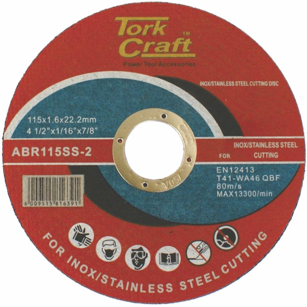 Cutting Disc Stainless Steel 115 X 1.6 X 22.22 Mm - Livestainable.co.za