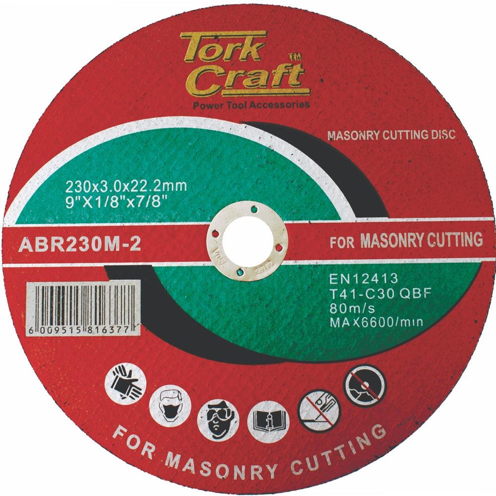 Cutting Disc Masonry 230 X 3.0 X 22.22 Mm - Livestainable.co.za