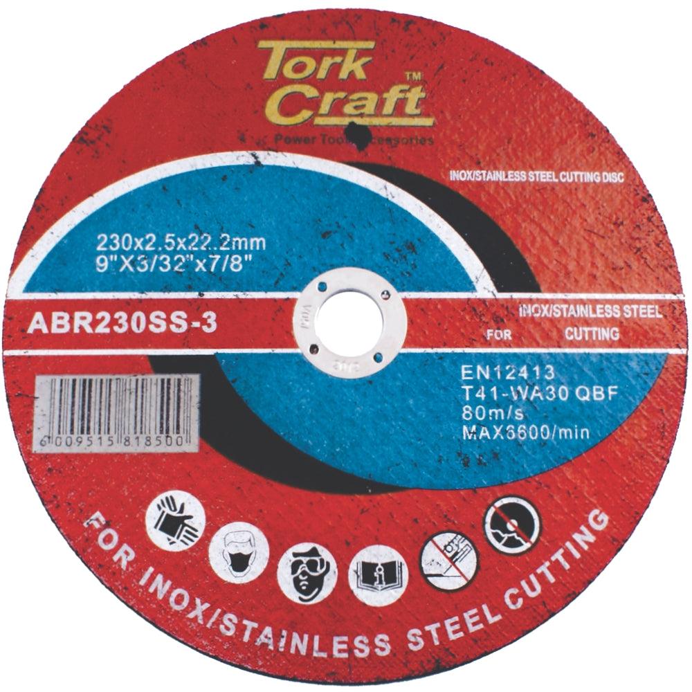 Cutting Disc Stainless Steel 230 X 2.5 22.22 Mm - Livestainable.co.za