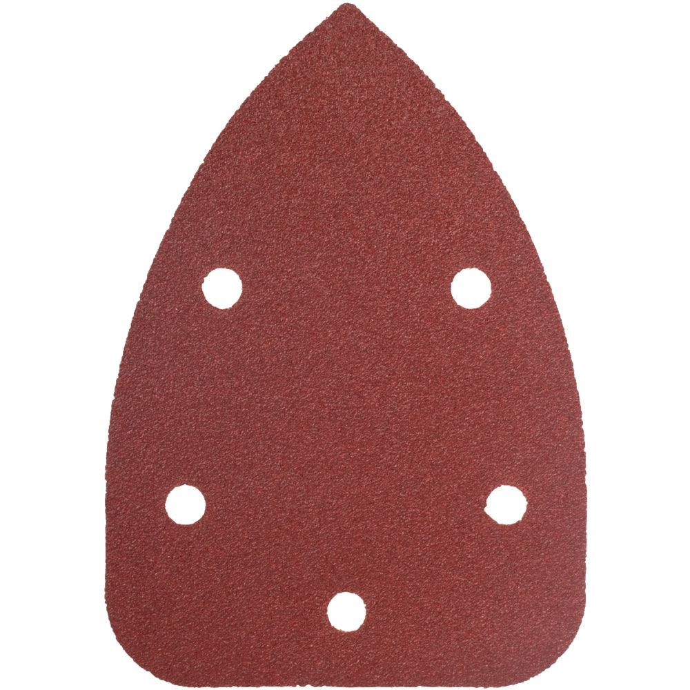 Sanding Triangle 80 Grit 140 X 140 X 98 Mm 5/Pack W/H Hook And Loop - Livestainable.co.za