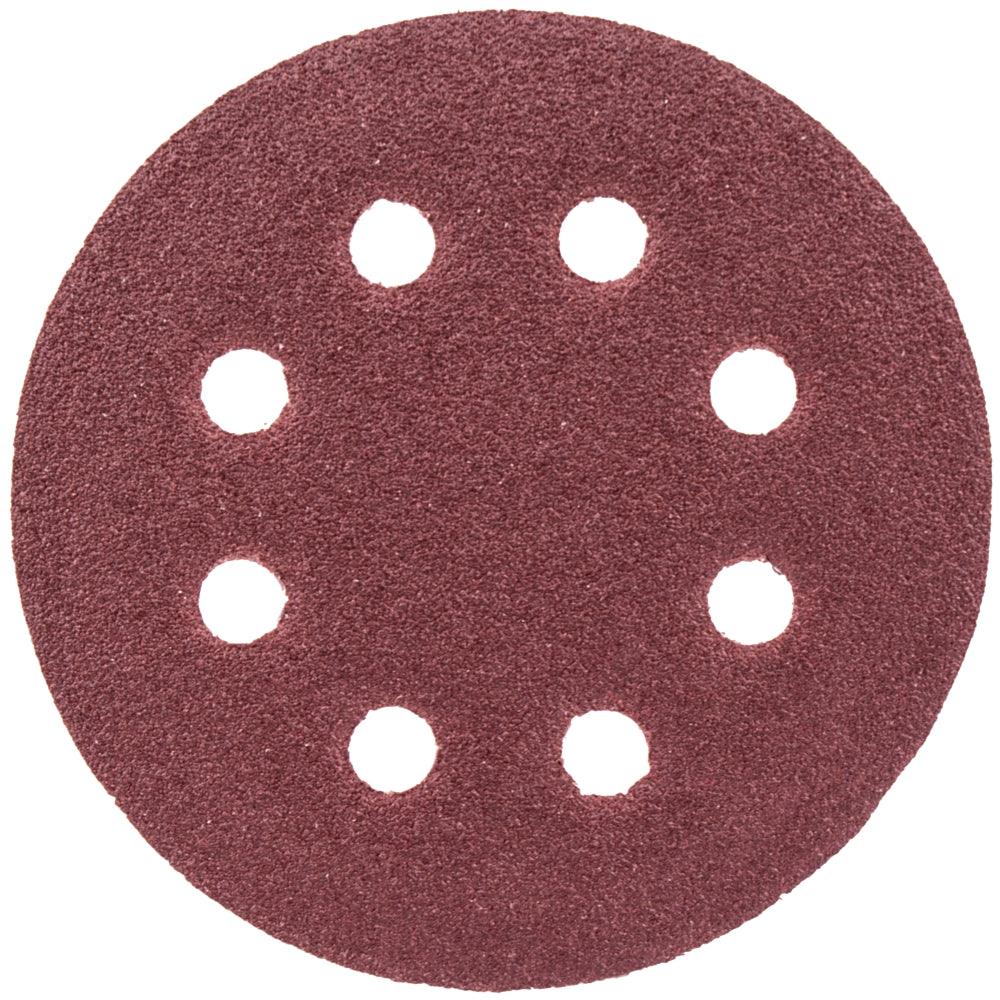 Sanding Disc 115 Mm 80 Grit With Holes 10/Pk Hook And Loop - Livestainable.co.za