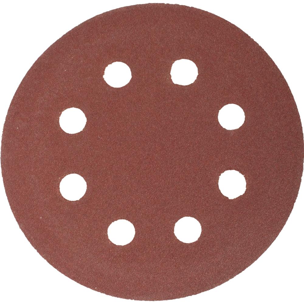 Sanding Disc 115 Mm 120 Grit With Holes 10/Pk Hook And Loop - Livestainable.co.za