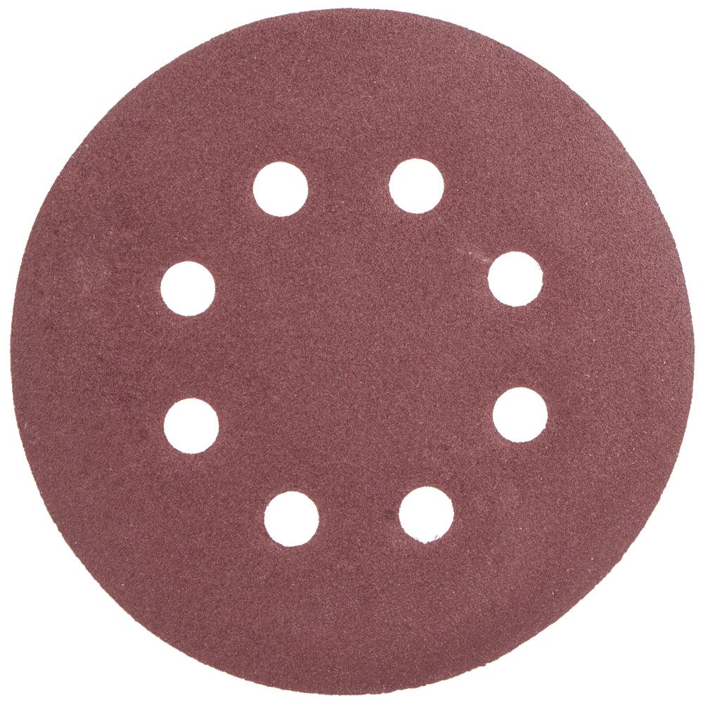 Sanding Disc 125 Mm 180 Grit With Holes 10/Pk Hook And Loop - Livestainable.co.za