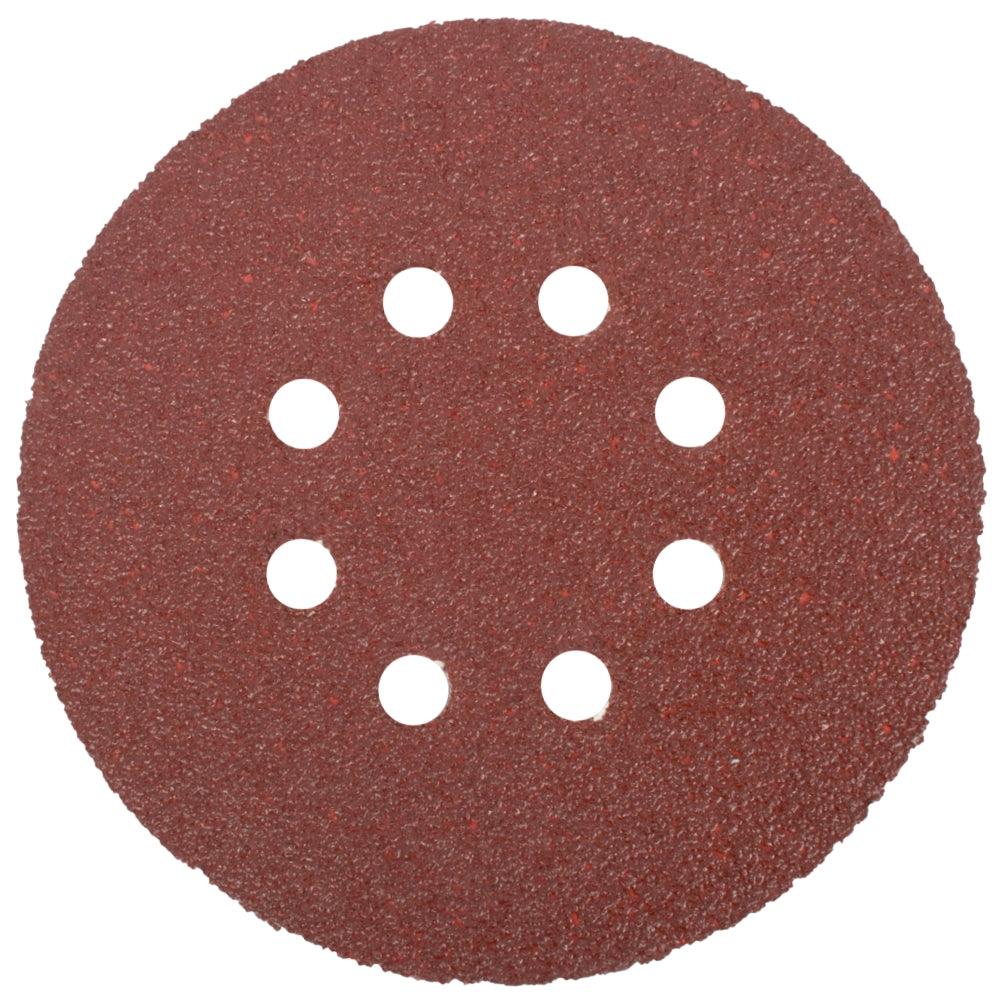 Sanding Disc 150 Mm 40 Grit With Holes 10/Pk Hook And Loop - Livestainable.co.za