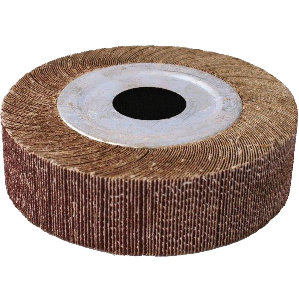 Flap Wheel 205 X 50 X 25 Mm Bore 80 Grit Per Each - Livestainable.co.za