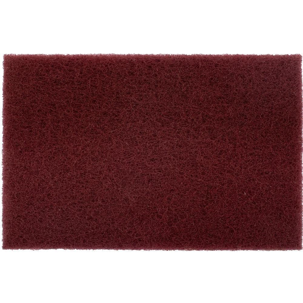 Pad Non Woven Ind. Strength 5 Pc 150 X 230 Mm Super Fine Maroon - Livestainable.co.za