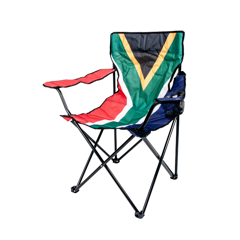 Afritrail Sa Flag Folding Chair 120kg