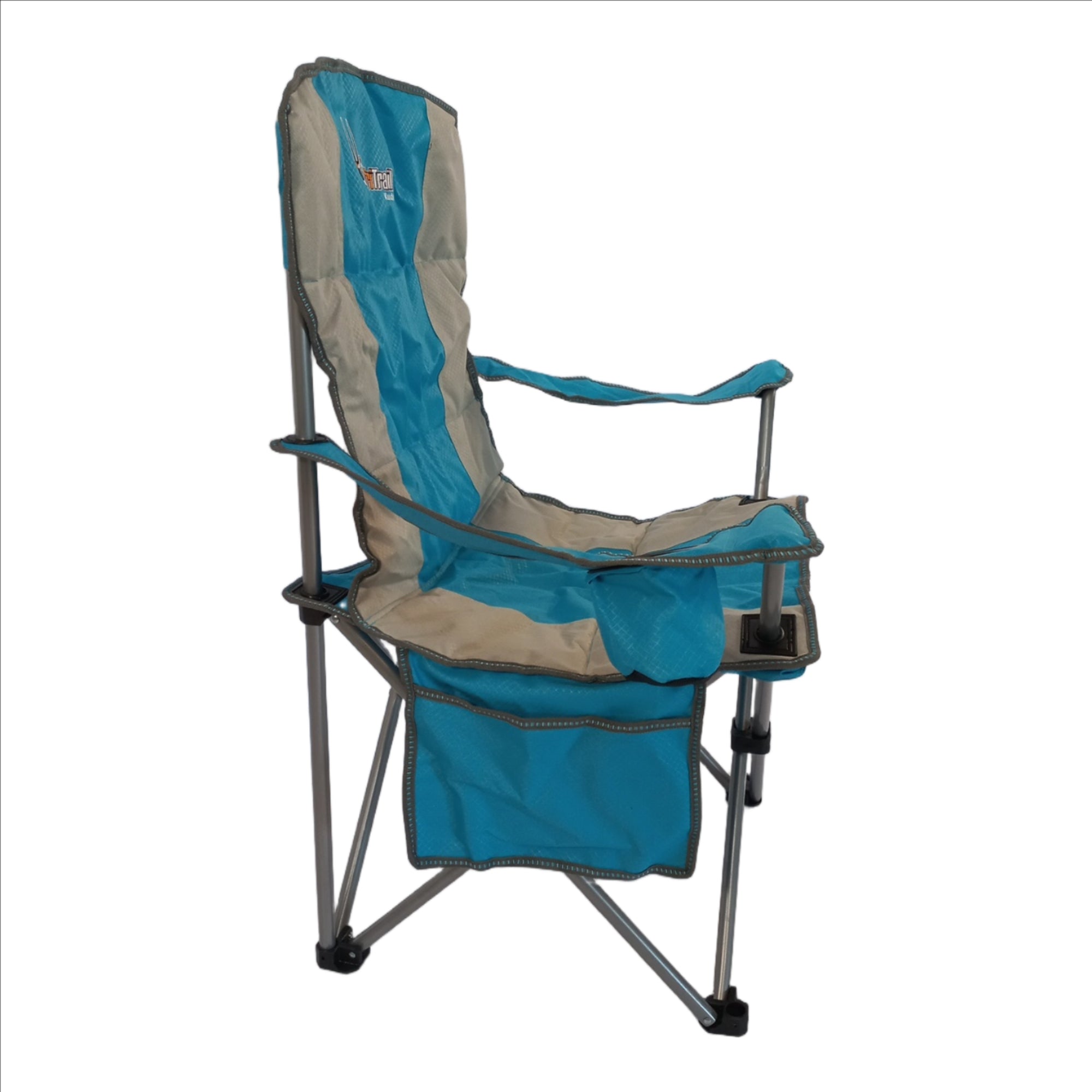 Afritrail Kudu Padded Folding Chair Blue 120kg .