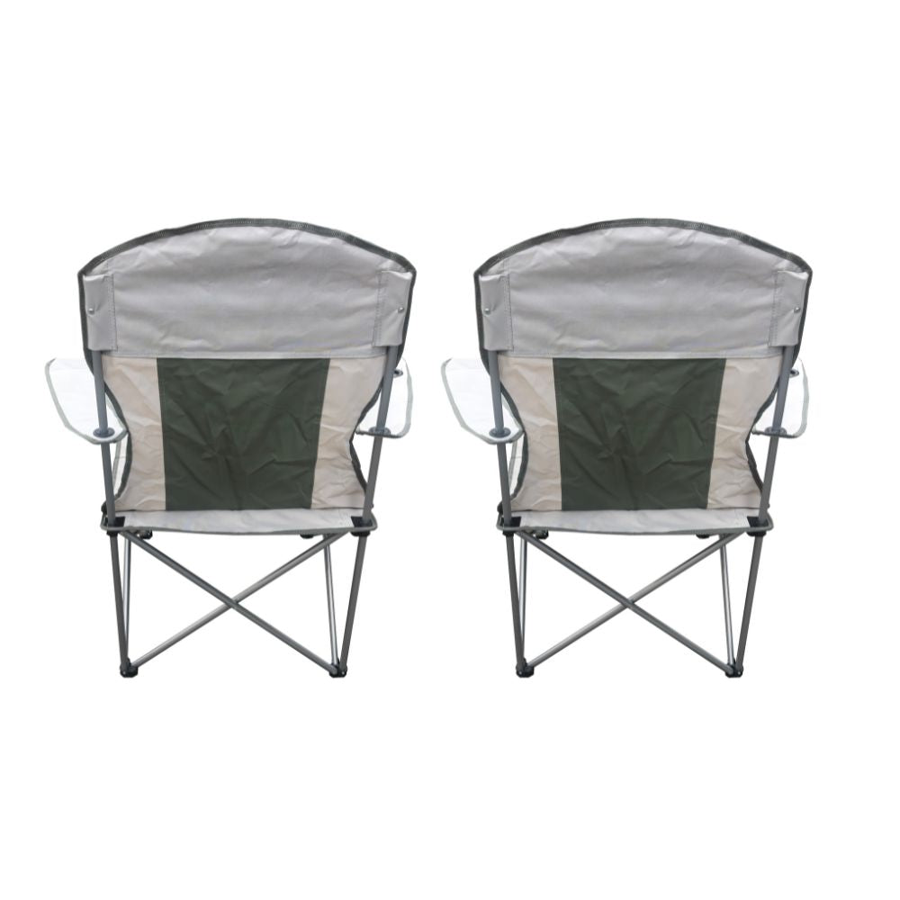 Afritrail Afri Trail Oryx Deluxe Folding Armchairs ?Green (2 Pack)
