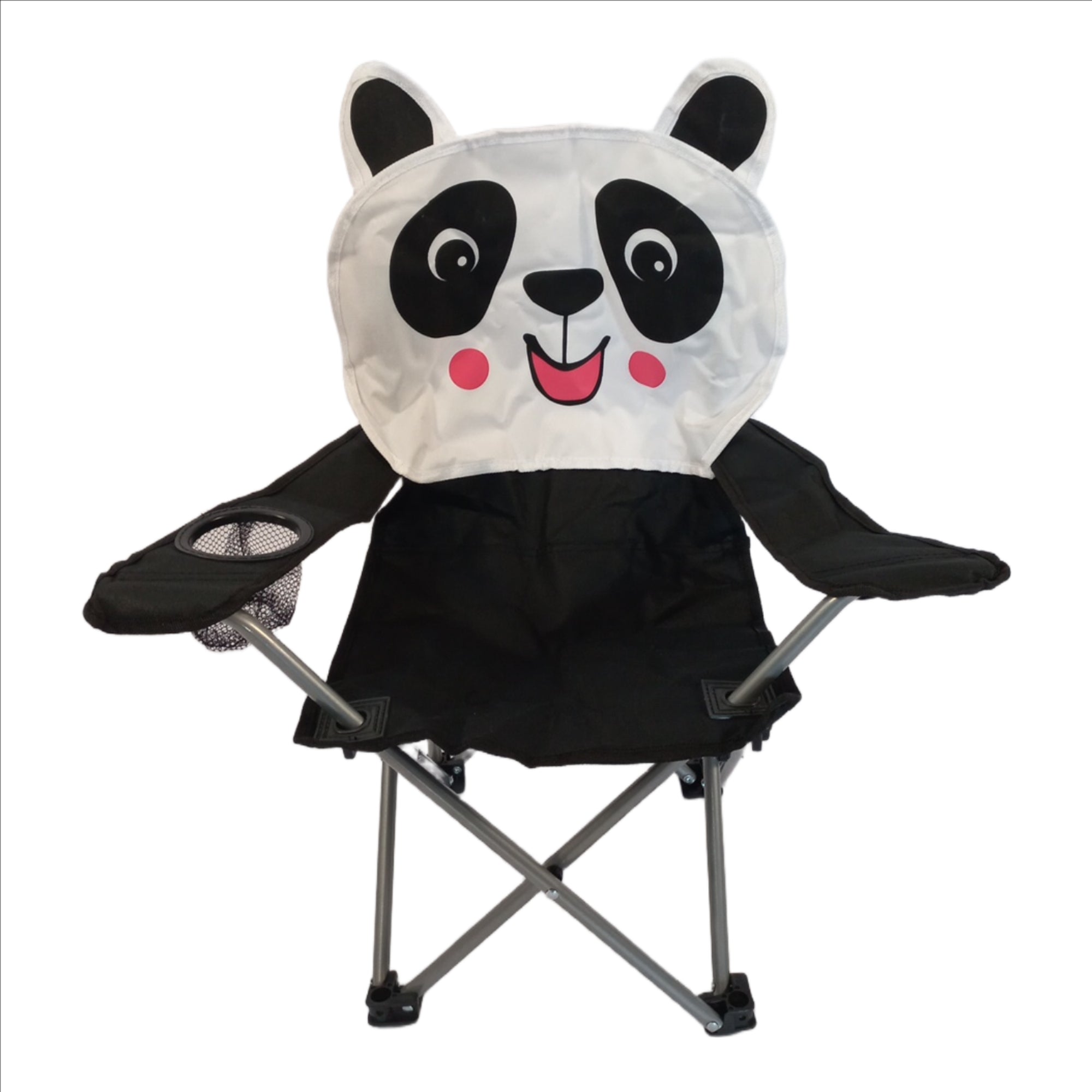 Afritrail Kids Panda Camping Chair With Cupholder