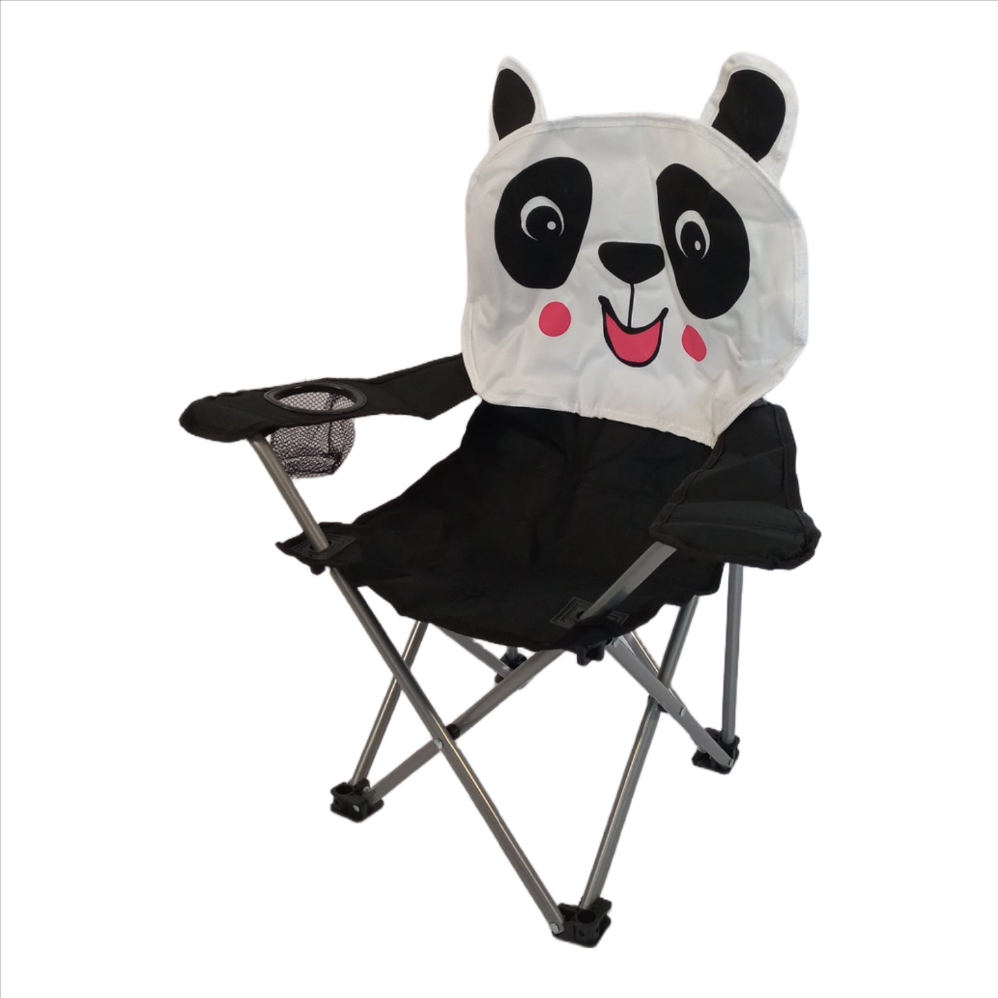 Afritrail Kids Panda Camping Chair With Cupholder