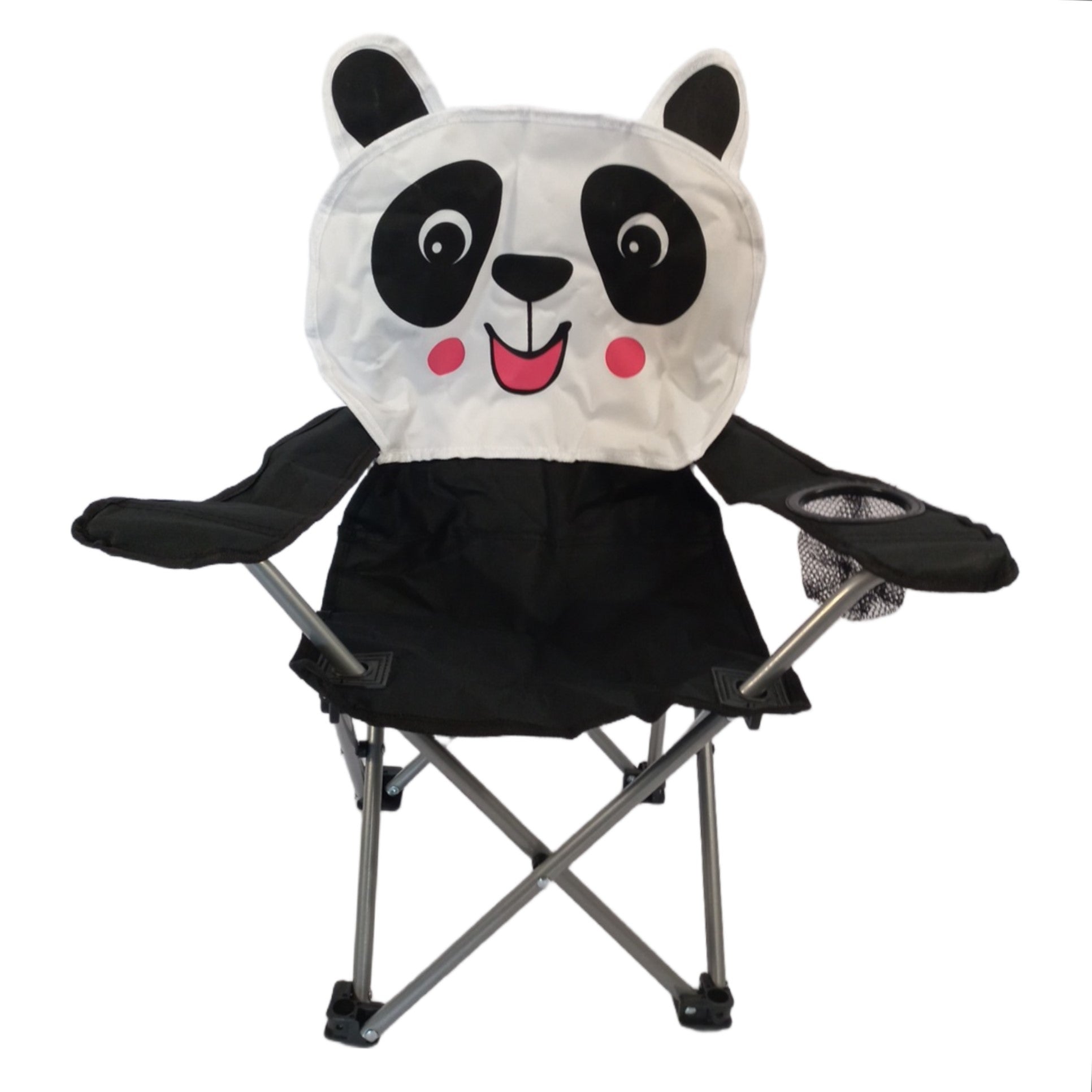 Afritrail Kids Panda Camping Chair With Cupholder
