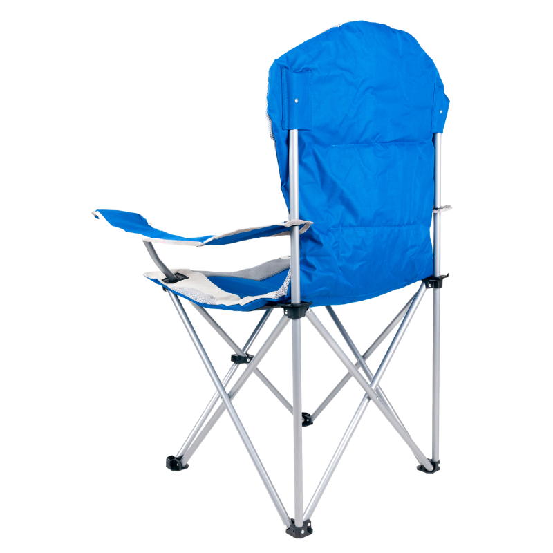 Afritrail Roan Deluxe Padded Chair Blue 140kg