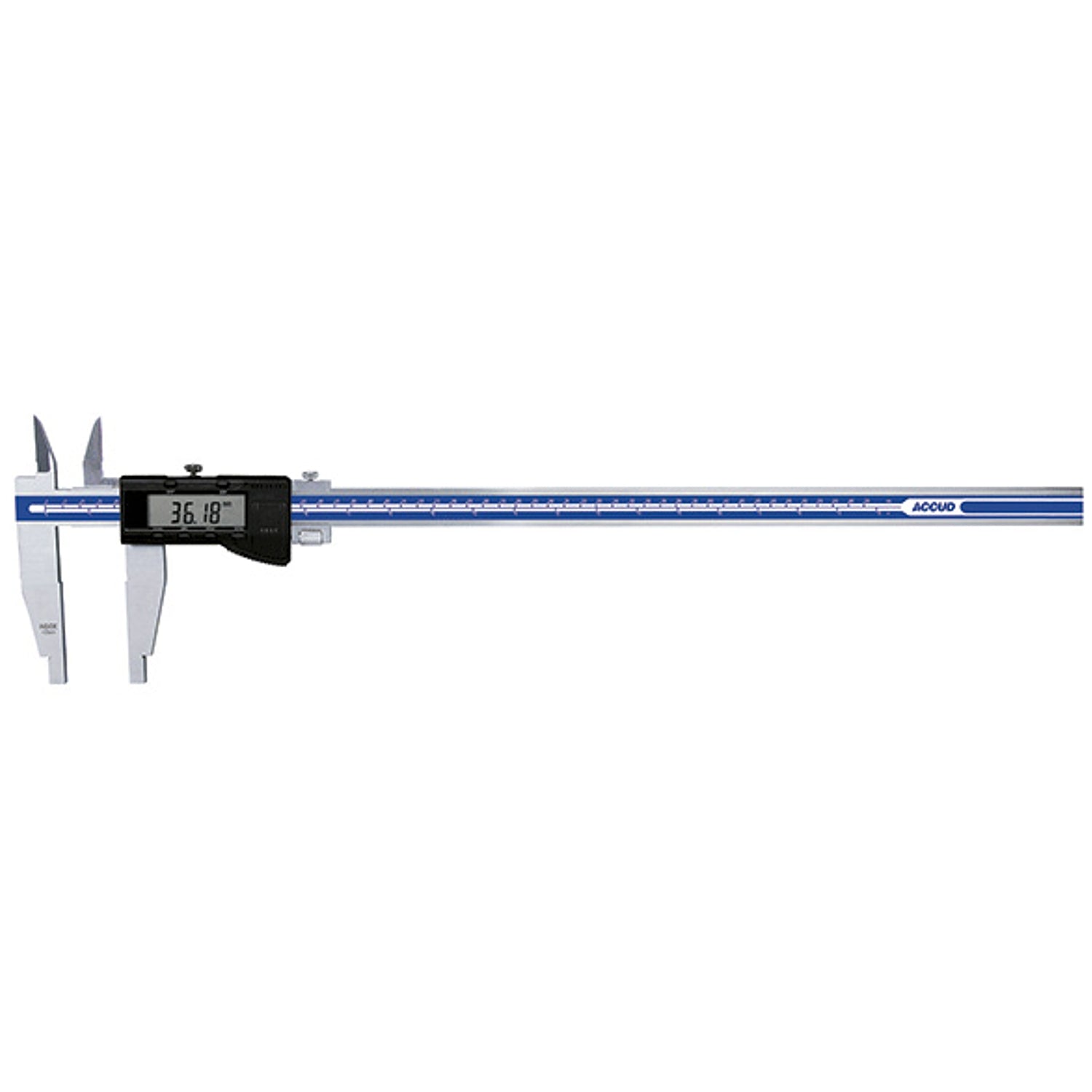Accud Digital Caliper Stainless Steel 0 1000/0 40'150 Mm Jaw