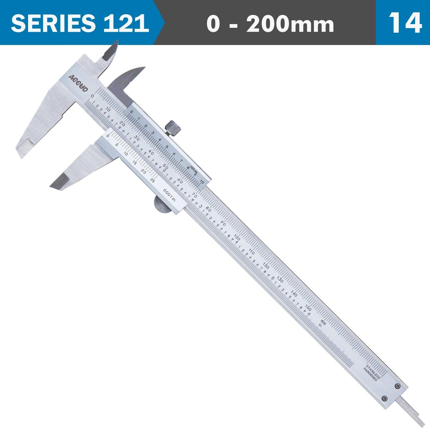 Vernier Caliper 0 200 Mm ( 0.05 Mm) - Livestainable.co.za