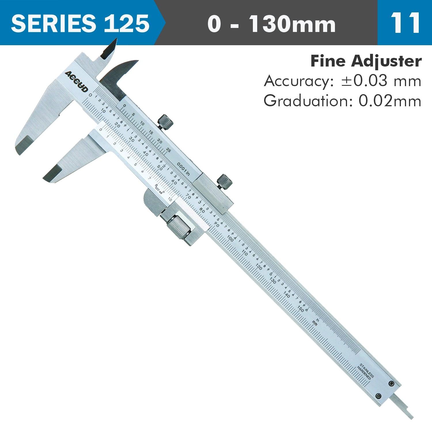 Vernier Caliper 0 130 Mm - Livestainable.co.za