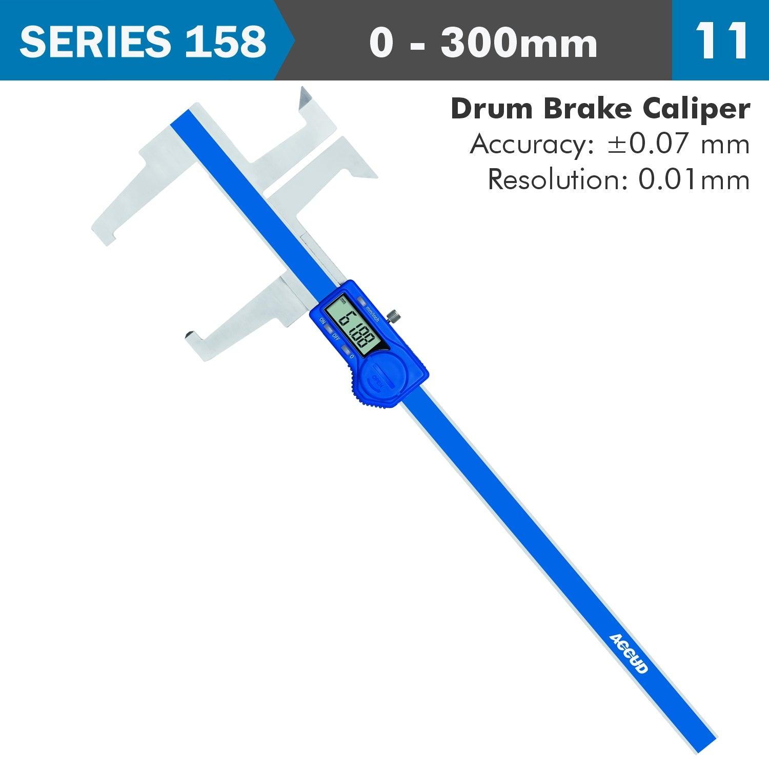 Digital Drum Brake Caliper 0 300 Mm/0.12' 0.01mm/0.0005' - Livestainable.co.za