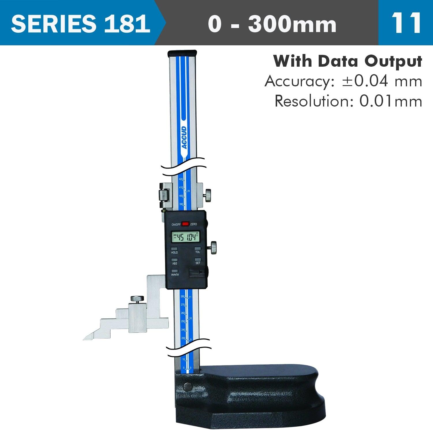 Dig. Height Gauge 300 Mm 0.04 Mm Acc. 0.01 Mm Res. S/Steel - Livestainable.co.za