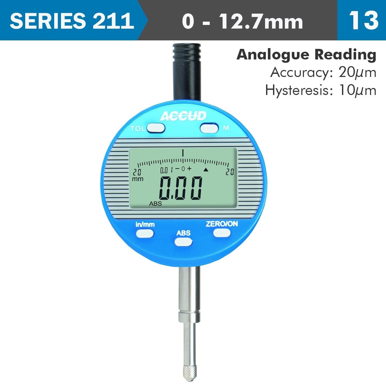 Digital Indicator Flat Back 12.7 Mm/0.5' - Livestainable.co.za