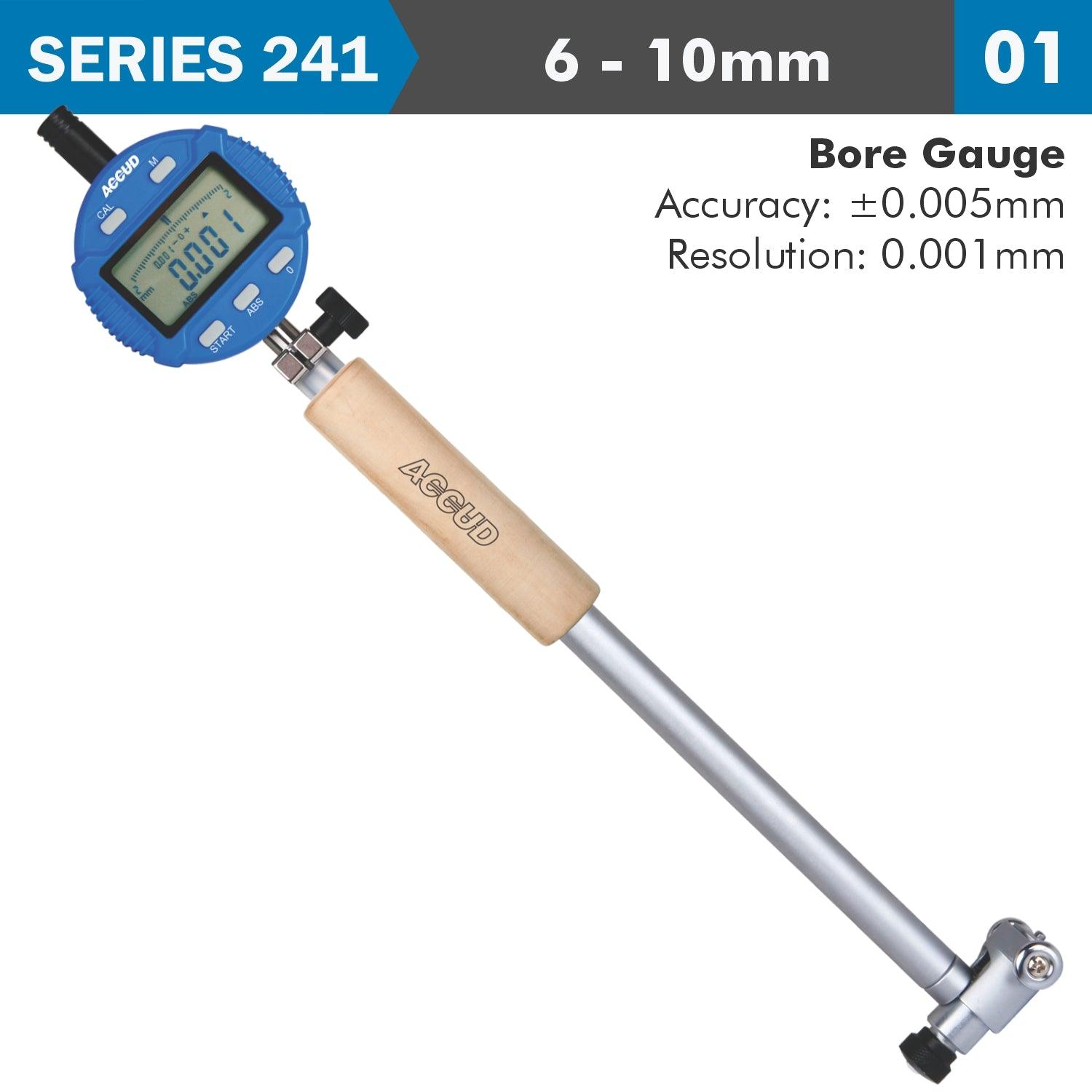 Dig. Precision Bore Gauge 6 10 Mm 0.012 Mm Acc. 0.001 Mm Grad. - Livestainable.co.za