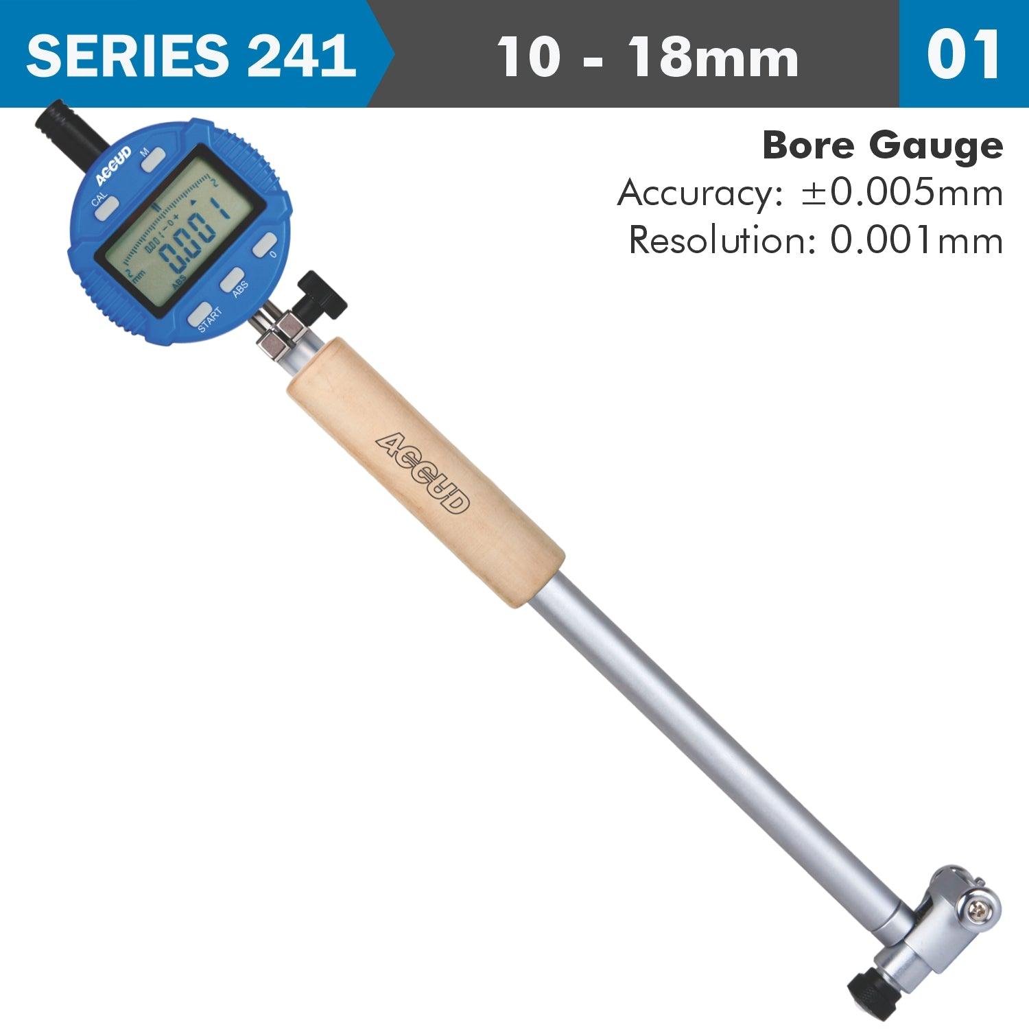 Dig. Precision Bore Gauge 10 18 Mm 0.012 Mm Acc. 0.001 Mm Grad. - Livestainable.co.za