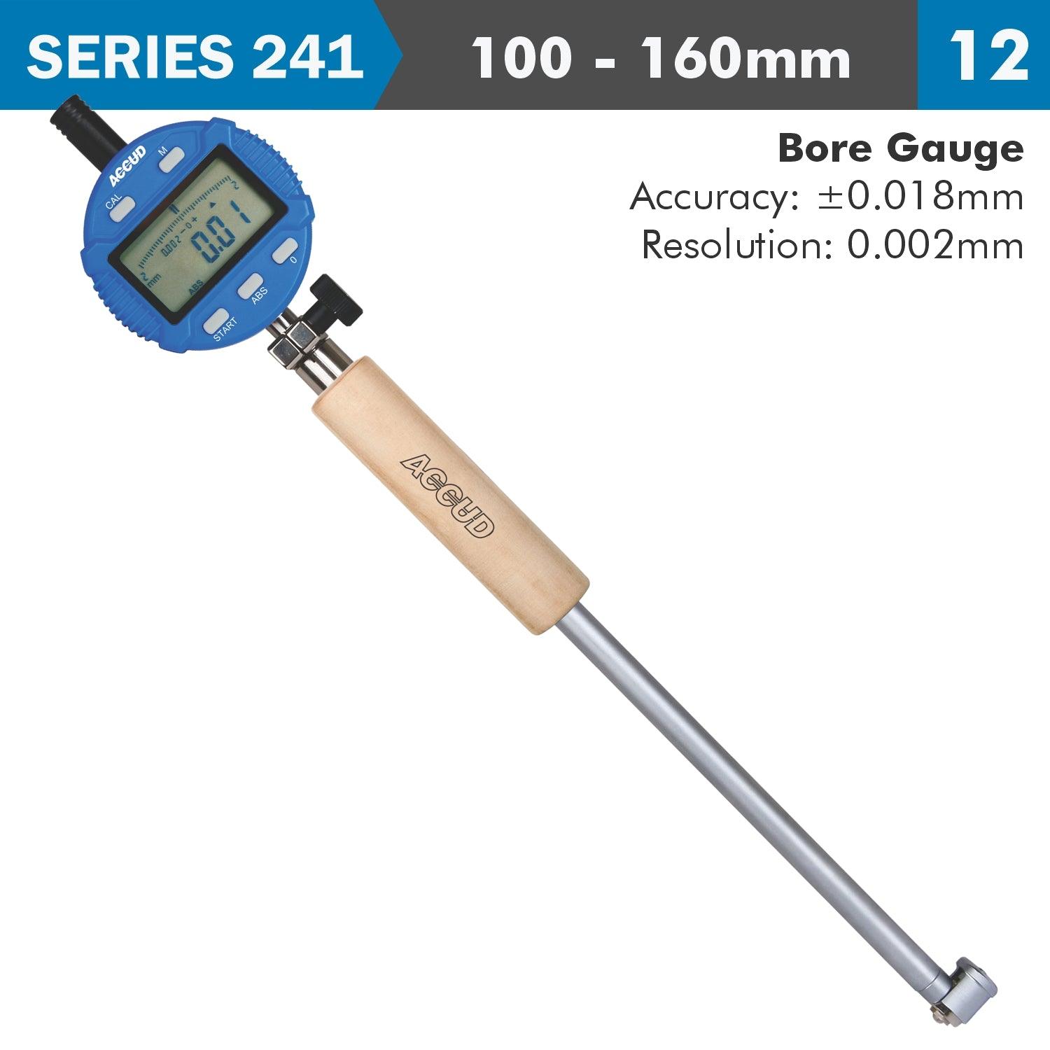 Dig. Bore Gauge 100 160 Mm 0.018 Mm Acc. 0.001 Mm Grad. - Livestainable.co.za