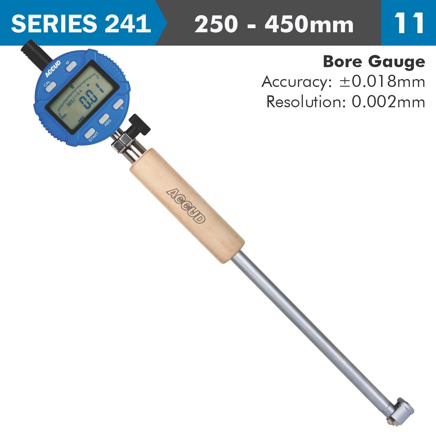 Dig. Bore Gauge 250 450 Mm 0.018 Mm Acc. 0.001 Mm Grad. - Livestainable.co.za